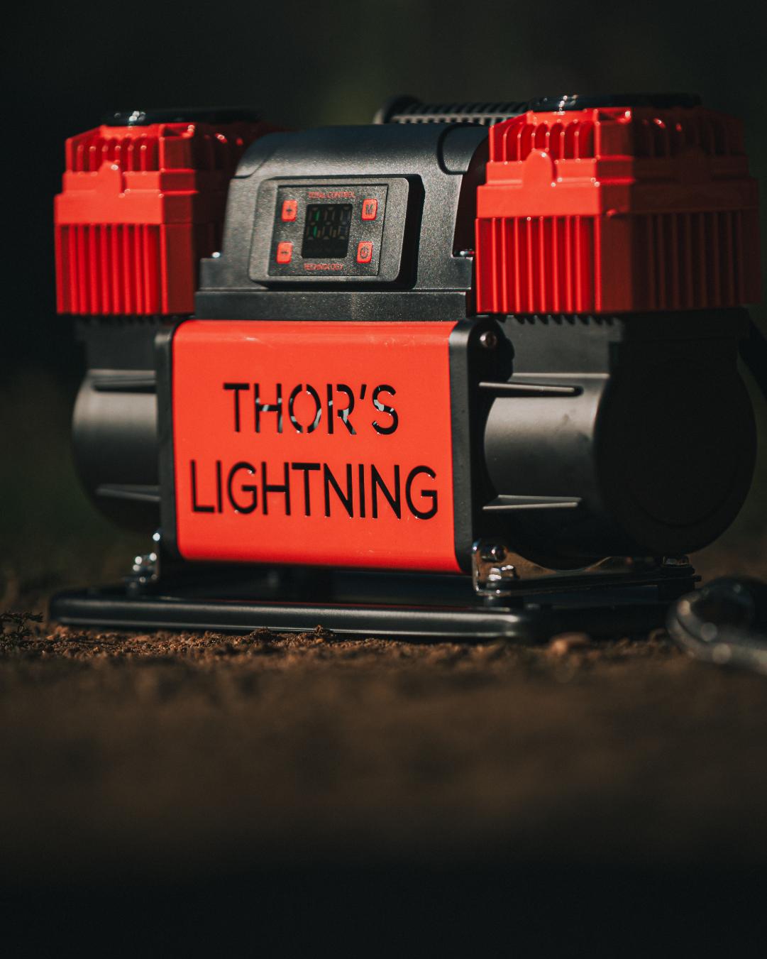 Thor’s Lightning Bolt TrueDual Air Compressor TotalControl Thor’s Lightning Bolt TrueDual Air Compressor TotalControl